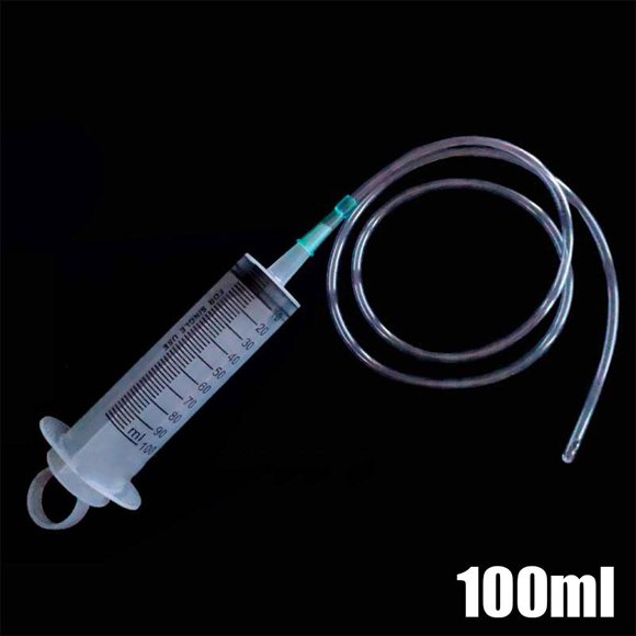 100/300/500cc Car Oil Fluid Extractor Fluid Syringe Pump Suction Transfer UK