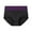 Purple, variant on High Waist Underwear for Women Full Coverage Briefs Breathable Postpartum Panties Anti-Leakage Stretch Underpants, Blue, Large
