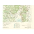 thumbnail image 4 of Topographical Map - Klamath Falls Oregon California Quad - USGS 1968 - 23 x 29.88 - Vintage Wall Art, 4 of 5