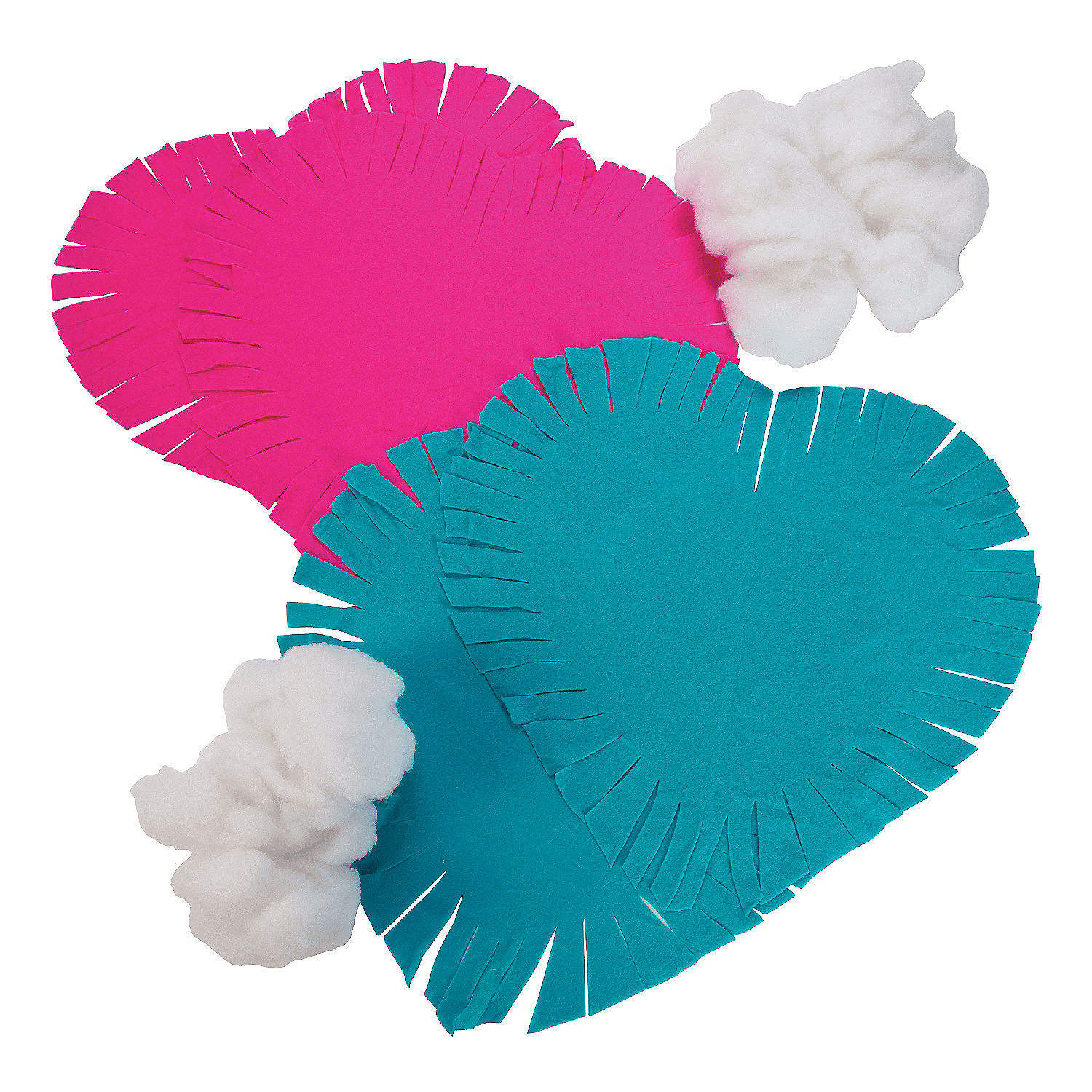 Fun Express Valentine's Day Pillows Craft Kits 6 Piece