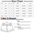thumbnail image 3 of biudgviw Flowy Shorts for Women Smocked High Waisted Golf Tennis Shorts Ruffle Layered Boho Summer Beach Vacation Shorts, 3 of 6
