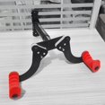 thumbnail image 4 of Support Mural Réglable pour Vélo, Rangement Suspendu pour Vélo d'Enfant, Crochet Pliable pour Trottinette, Support Mural Télescopique pour Vélo, Noir&Rouge, 4 of 6