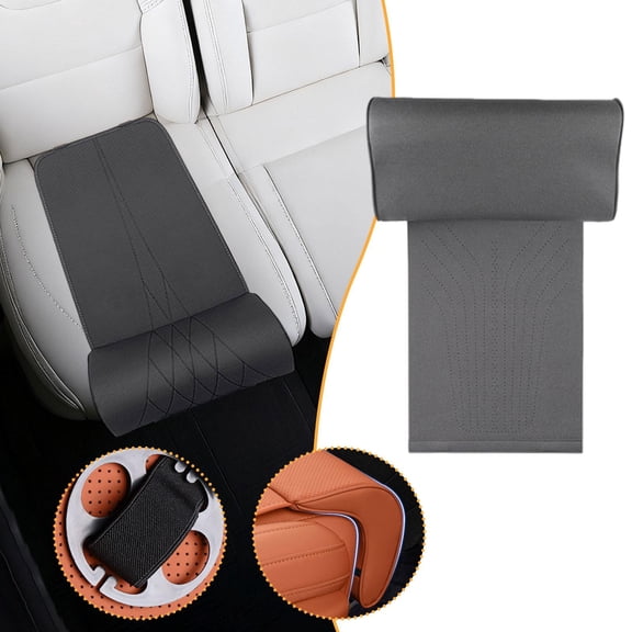 lacooooppia Auto Seat Leg Support Extension Cushion Leg Rest Pillow Wear Resistant Versatile Automotive Accessories Extended Thigh Pillow Gray