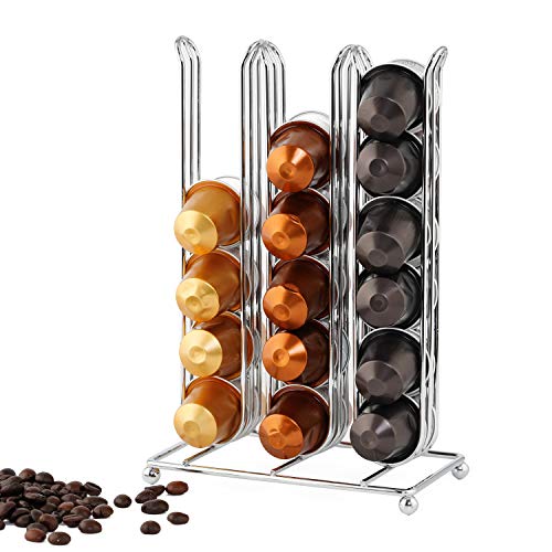 SOPRETY Coffee Pod Holder Coffee Organizer Rack 36 Coffee Capsule