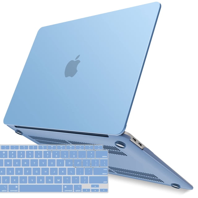 Funda rígida IBENZER para MacBook Air de 13 pulgadas, 2018, azul