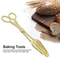 thumbnail image 4 of Bread Clip, Easy To Clean Bread Tongs, Durable Zinc Alloy BBQ Bread Food Cake Tong For Home Kitchen, 4 of 8