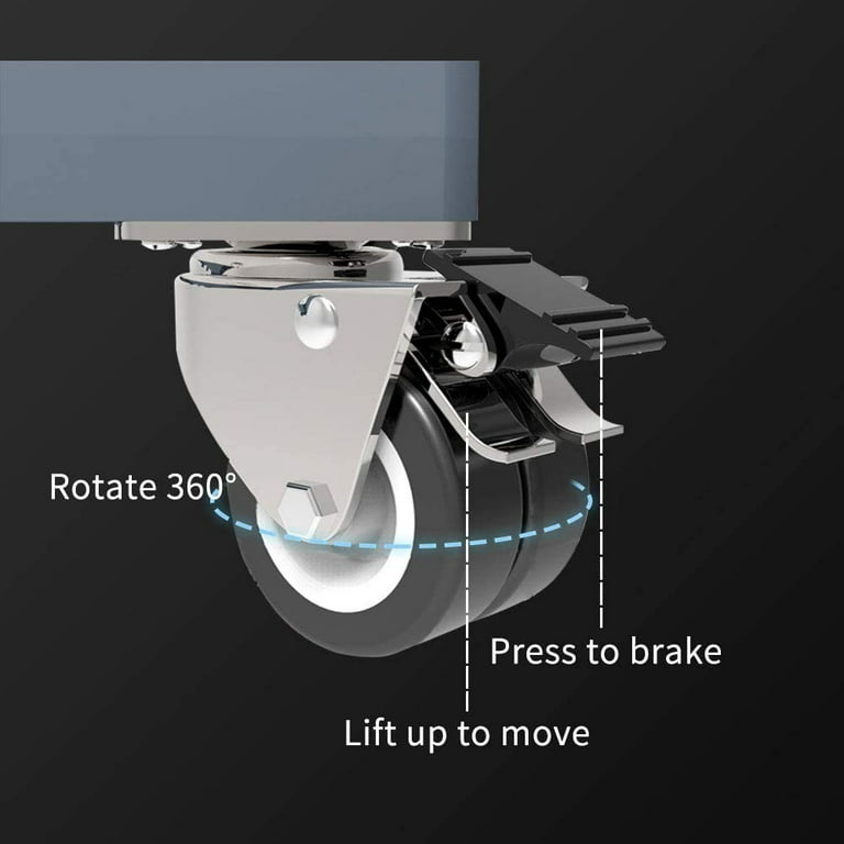 LUCKUP Mini Fridge Stand Washing Machine Pedestal Universal