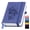 Dark Blue, variant on Lined Journal Notebook 365 Pages, A5 Leather Journals for Writing Women & Men, Hardcover Notebook with 100GSM Thick Paper, Daily Journal Notebook for Travel, Work, Note Taking, College Ruled
