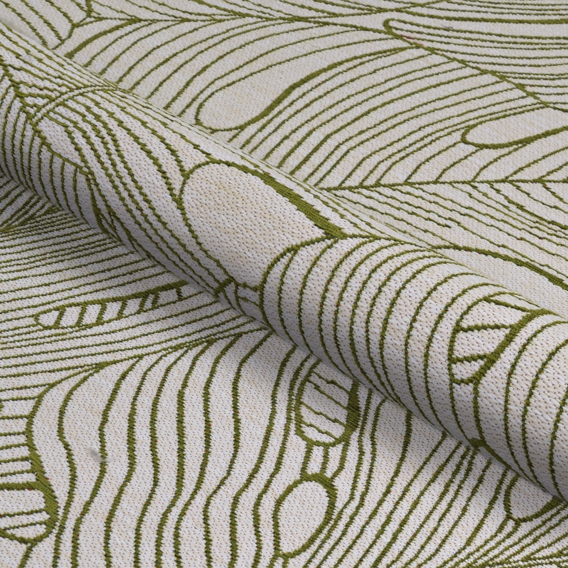 Couristan Castille Palma 5'3" x 7'6" Fern Indoor/Outdoor Rug