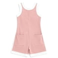 thumbnail image 5 of DailyTrove Women's Sleeveless Contrast Trim Tank Dress - Slim Fit Casual Mini Dress with Pockets for Summer, 5 of 5