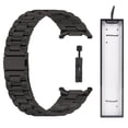 thumbnail image 2 of 2WIN2BUY Metal Stainless Steel Bands Compatible with Samsung Galaxy Watch Ultra 47mm(2024),Magnetic Metal No Gap Bands Strap for Men Women,Black, 2 of 12