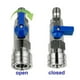 thumbnail image 3 of High Pressure Washer Ball Valve Kit 3/8 NPT Quick Connector 4500 PSI for Power Washer Hose, 3 of 5