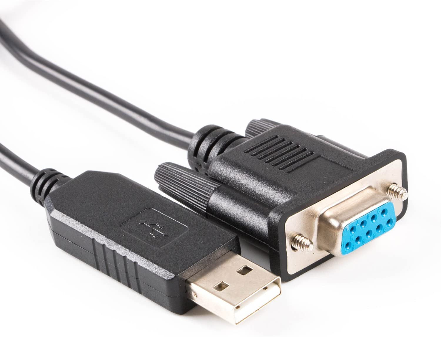 Squeak emne forberede PL2303TA USB RS232 to DB9 Cross Wired Rollover Null Modem Cable (Null Modem  pinout: 2-TXD, 3-RXD 5-GND, 7-CTS. 8-RT) - Walmart.com