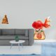 thumbnail image 2 of Estatua del Corazón de Jesús, figura religiosa de resina, obra de arte decorativa, escultura de Koi Feng Shui, adecuada para el hogar, la oficina, la, 2 of 8