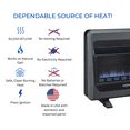 thumbnail image 6 of Bluegrass Living Natural Gas Vent Free Blue Flame Gas Space Heater With Blower and Base Feet - 30,000 BTU, T-Stat Control - Model# B30TNB-BB, 6 of 15