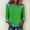Green, variant on Olyvenn Collared Sweaters for Women with Buttons Vintage Denim Patchwork Pullover Waffle Knit Sweater Casual Jean Tops Shirts Green L