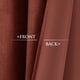 thumbnail image 5 of Cortinas Stangh Luxury de terciopelo oxidado, 300 g/m², 300 x 305 cm, 2 paneles, 5 of 7