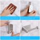 thumbnail image 5 of Portarrollos de papel higiénico autoadhesivo - VAEHOLD Portarrollos de papel higiénico adhesivo para cocina y baño Sin taladrar para baño Adhesivo en la pared Acero inoxidable cepillado, 5 of 7