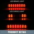 thumbnail image 4 of Tail High Mount Brake Stop Light No.UP2151580B 3rd Third Brake Light for Ford F-250 2013-2016 ABS Red, 4 of 6