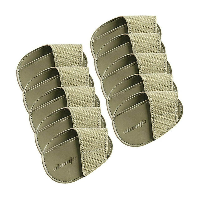 Golf Head Covers PU Portable Protector Golf Playing Exercising Athlete Golf Golf for Athlete Travel Golf Training Green Large