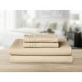 thumbnail image 3 of Elegant Comfort 1500 Series 4-Piece Smart Sheet Set with Side Storage Pockets, Full, Cream, 3 of 5