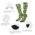 thumbnail image 3 of Naloa Green Fruit Knee Socks, High Socks Long Stretchy Sock Women Knee High Stocking, Long Socks for Women, 3 of 6