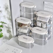Sturdy Clear View Containers Convenient for Efficient Kitchen Storage Solution