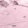 thumbnail image 5 of Summer Cool Quilt, Breathable Washable, Blanket, Milk Fleece Fabric, for Bedroom Living Room, Solid Fiber | Pink KTFgvq, 5 of 5