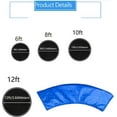 thumbnail image 2 of SHSLING Trampoline Safety Pad - Trampoline Spring Cover - Trampoline Replacement Safety Pad for Round Trampolines Fits 6-12 Ft Round Trampoline Frame, 2 of 6