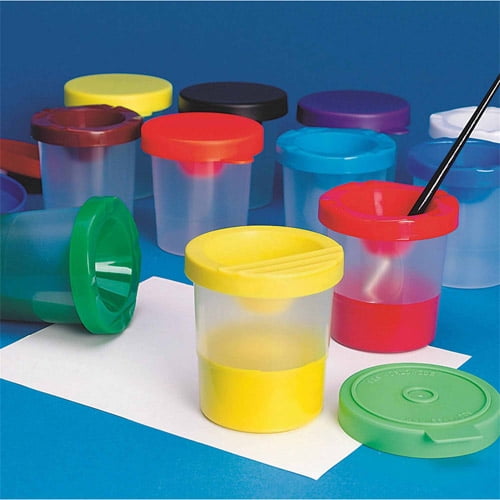 NoSpill Paint Cups, Set of 10