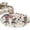 White, variant on 4th of July Round Living Room Rugs 3.3 ft, USA Ribbon Bow America Map Daisy Vintage Washable Area Rug with Non-Slip Sturdy Edge Binding Round Front Door Mat Floor Carpet for Entryway