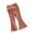 Orange, variant on LYMAYTER Baby Girls Flare Pants Toddler Elastic Waist Stretch Trousers Kids Solid Color Yoga Bottoms Pants for 1-10 Years