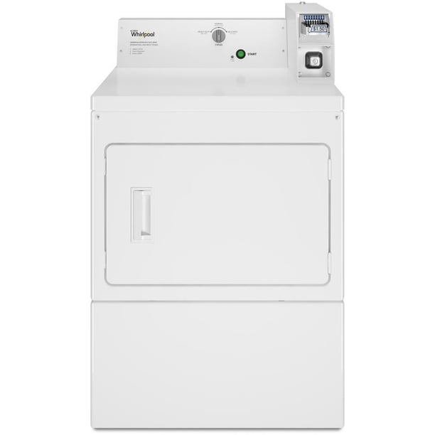 CGM2745FQ Whirlpool Commercial 7.4 cu. ft. Coin Operated Gas Dryer in