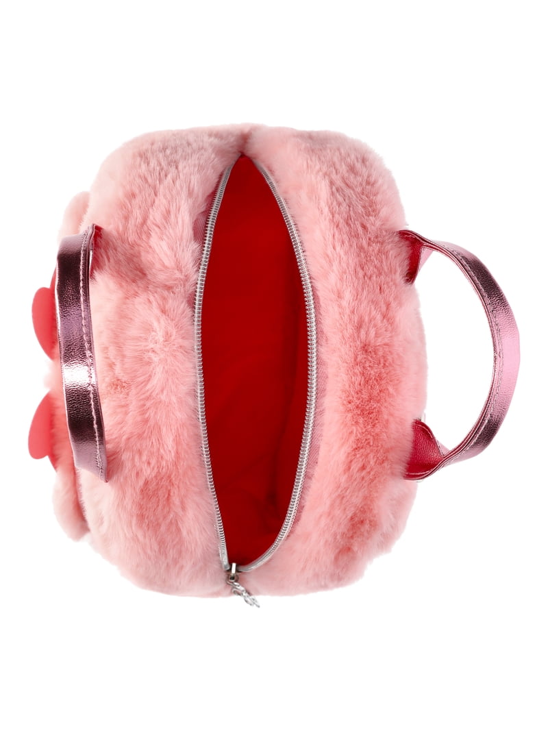 Minnie Mouse Girls Faux Fur Mini Backpack, Pink - Walmart.com