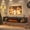 Black-Wifi, variant on Sonegra 70" Floating TV Stand with 36" Electric Fireplace, High Gloss Finish Wall Mounted Fireplace Entertainment Center with Storage for TVs Up to 80", Black