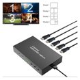 thumbnail image 4 of 4x1 HD 1080P 60fps USB3.0 Video Capture Card Game Recording Box PC HD Multi-Viewer 4 Channel Screen Switch ,Easy to Use, 4 of 7
