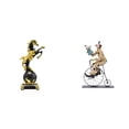 thumbnail image 1 of Figura de caballo, estatua de , escultura moderna, colección de adornos de mesa para dormitorio, sala de estar, escritorio, armario, comedor, de, 1 of 8