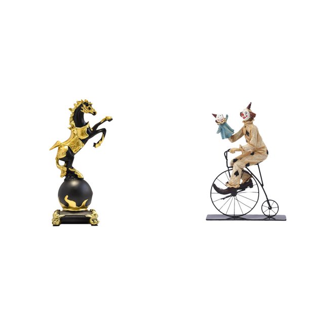 Figura de caballo, estatua de , escultura moderna, colección de adornos de mesa para dormitorio, sala de estar, escritorio, armario, comedor, de