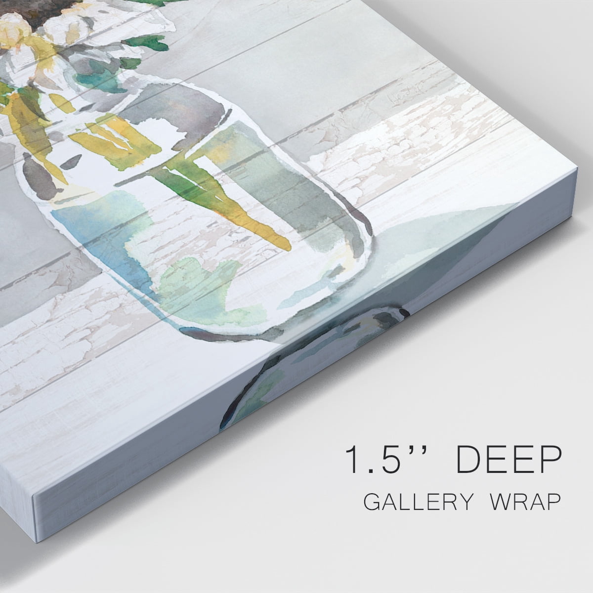 Thankful, Grateful, Blessed Premium Gallery Wrapped Canvas - Ready to Hang