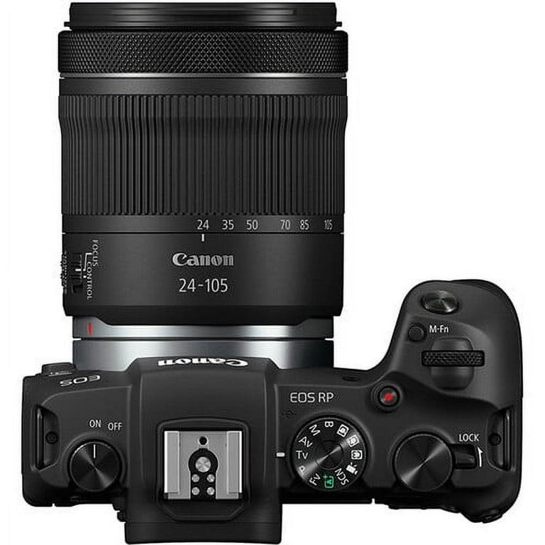 Canon EOS RP Mirrorless Digital Camera with 24-105mm f/4-7.1 Lens, + EOS Camera Bag + SanDisk Extreme Pro 64GB Card + 6AVE Electronics Cleaning Set, Canon EOS RP Mirrorless Digital Camera with 24-105mm f/4-7.1 Lens, + EOS Camera Bag + SanDisk Extreme Pro 64GB Card + 6AVE Electronics Cleaning Set,