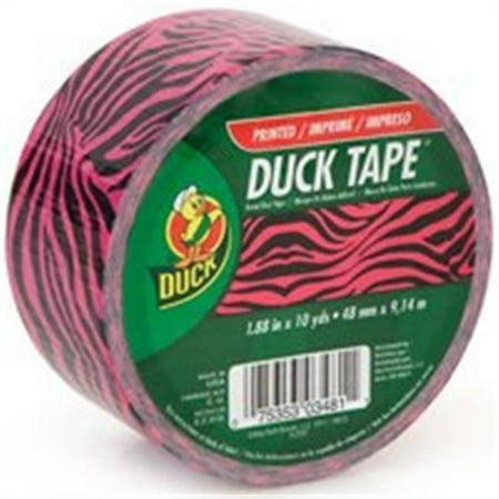 Shurtech Brands 280320 1.88 In. x 10 Yards. Pink Zebra Tape