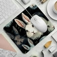 thumbnail image 2 of Rabbit Mousepad 8.3x9.8 Inch Square Non-Slip Rubber Bottom Printed Desk Mat - Suitable for Office and Gaming, 2 of 6