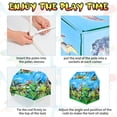thumbnail image 4 of Dinosaurs Kids Play Tent, Indoor & Outdoor Tent Playhouse for Boys, Girls & Children Kids Tent for Age 3 4 5 6 7, 4 of 6