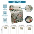 thumbnail image 7 of Table Runners 120 Inches Long Dress Scarves, Christmas Eucalyptus Farmhouse Coffee/Dining/Kitchen Table Runner for Living Room, Xmas Botanical Pine Cones Birds 13x120 Inch, 7 of 7