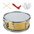 thumbnail image 3 of 13" Snare Drum, Professional Music Drums, for Children Teens, Birthday Gifts Yellow Adjust Spring, 3 of 5