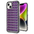 thumbnail image 2 of For Apple iPhone 14 (6.1") Diamonds Sparkle 3D Crystal Glitter Bling Shiny Rhinestone Hybrid Bumper Hard Protective Phone Case Cover by Xpression - Purple, 2 of 8