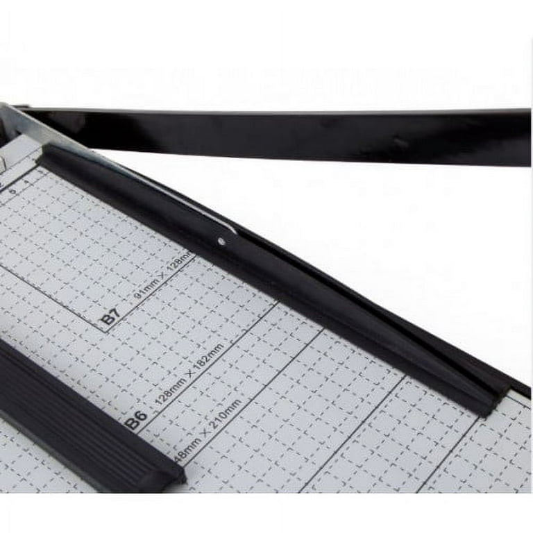 Dahle Vantage 18e Paper Trimmer, 18 Cut, 15 Sheet Max, Metal Base  w/Adjustable Guide, Paper Cutter 