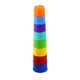 thumbnail image 1 of Torre Anillo Apilable Bsvklp Juguete Educativo Interactivo para Pequeños Diversión Iris Construcción, 1 of 9