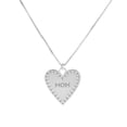 thumbnail image 1 of Collier Pendentif Maman en Argent Sterling avec Cœur, 18 Pouces, 1 of 1