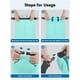 thumbnail image 4 of Mochila ligera impermeable Dry Bag HEETA de 20 litros, color verde menta, 4 of 7
